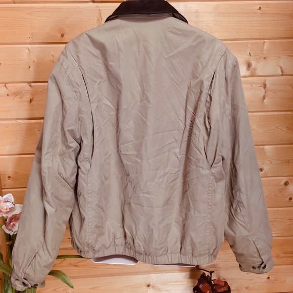 Dockers Leather Collar JACKET - Picture 3 of 8